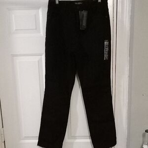 Lee Classic Black Straight Leg Pants